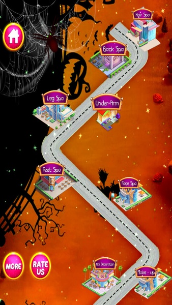 Halloween Makeup Salon : Dressup Games For Girls - Preview 7