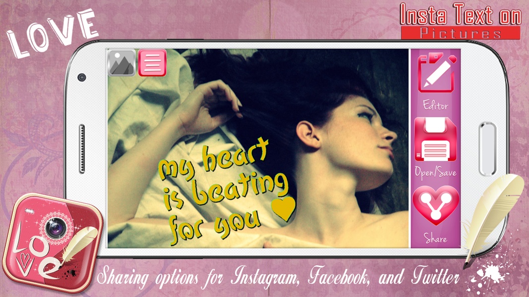 Love Insta Text on Pictures - Preview 7