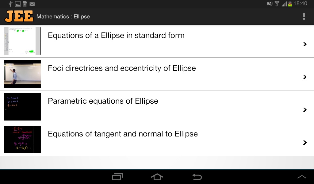 Joint Entrance Examination - Preview 3