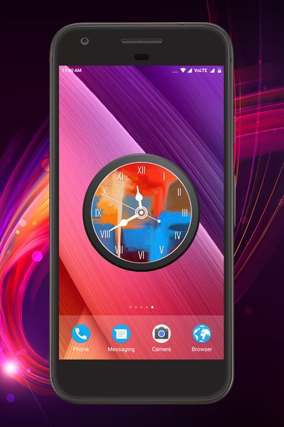 Colorful Clock Live Wallpaper - Preview 4