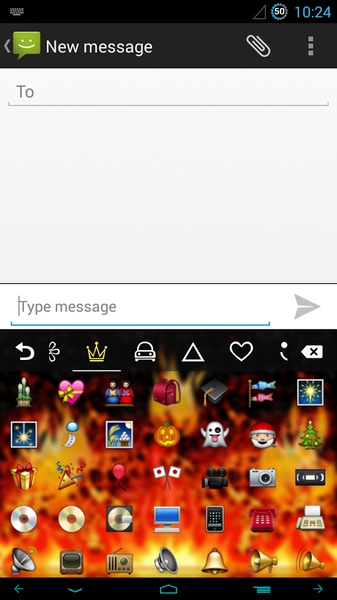 Hell Keyboard for GoKeyboard - Preview 4