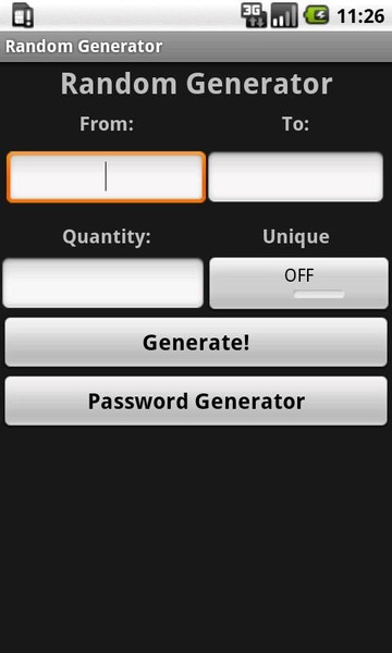 Random Generator - Preview 3