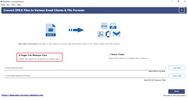 MigrateEmails EMLX Converter Tool screenshot 3