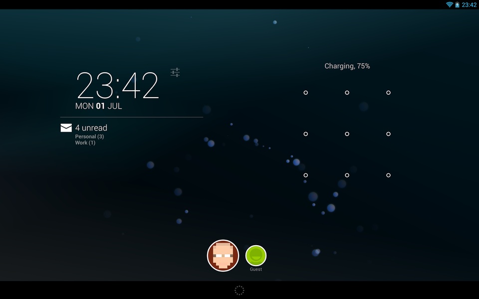 K-9 Mail DashClock Extension - Preview 7