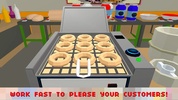 Sweet Donut Maker Cooking Chef screenshot 2