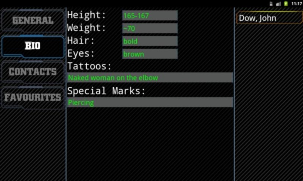 Spy Profile - Preview 1