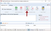 Advanced Web Email Extractor screenshot 2