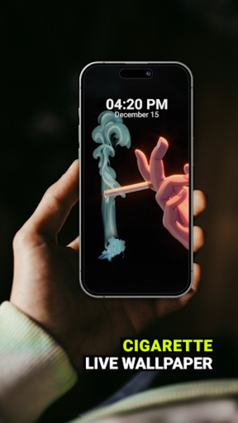 cigarette live wallpaper Cigarette Live Wallpaper for Android