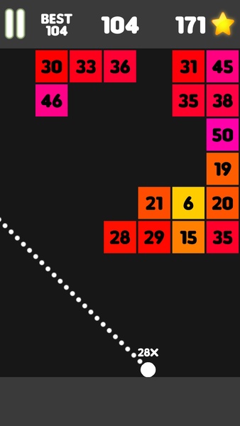 Boom Ballz - brick block tiles demolition game - Preview 6