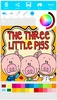 Coloring 3 Little Pigs Games screenshot 5