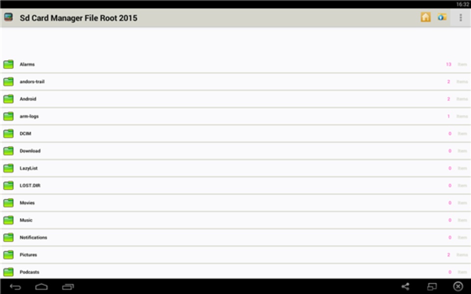 Sd Card Manager File Root 2015 - Preview 1