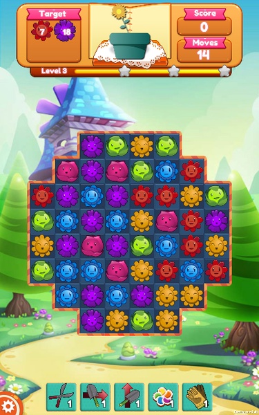 Blossom Garden Match 3 - Preview 1