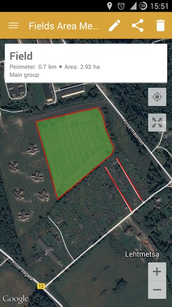 GPS Fields Area Measure - Preview 5