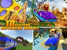 Roller Coaster Crazy Driver 3D screenshot 2