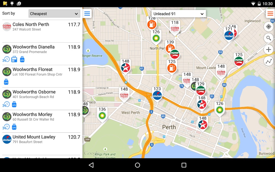 Fuel Map - Preview 3