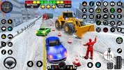 Snow Excavator Truck Games 3D screenshot 11