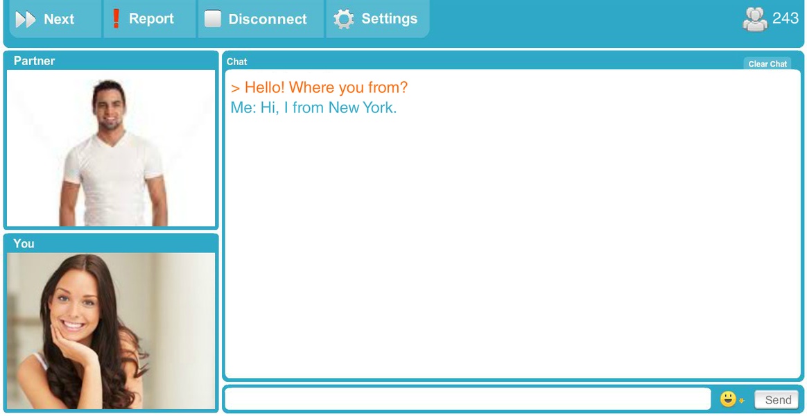 Live Chat Roulette - Preview 2
