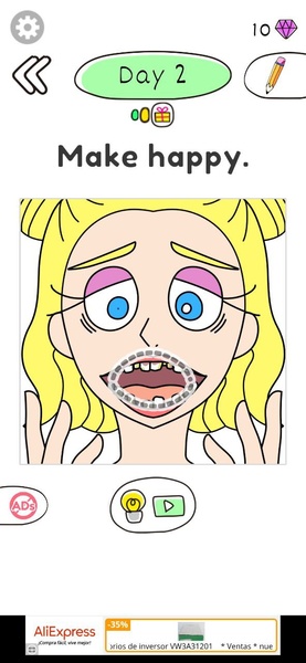 Draw Happy Cheerleader - Preview 4