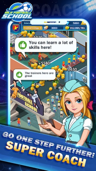 Idle Football School - Preview 3
