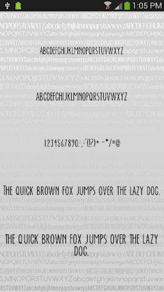 Clean Free Font Theme - Preview 6