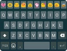 Smart Black Emoji Keyboard screenshot 1