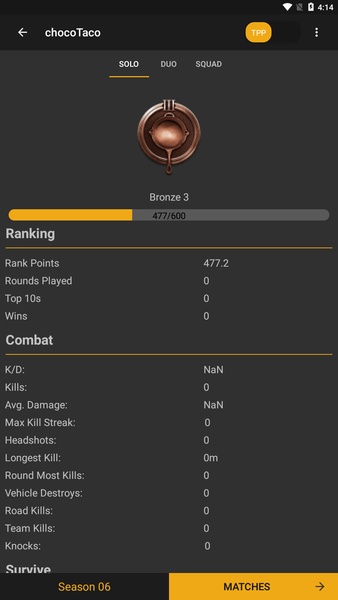 Chicken Tracker: Stats for PUBG - Preview 1