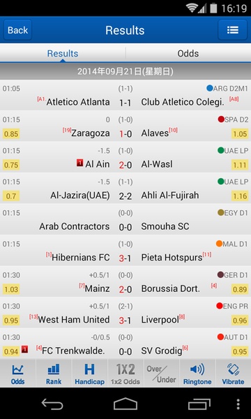 Live Scores - Preview 2