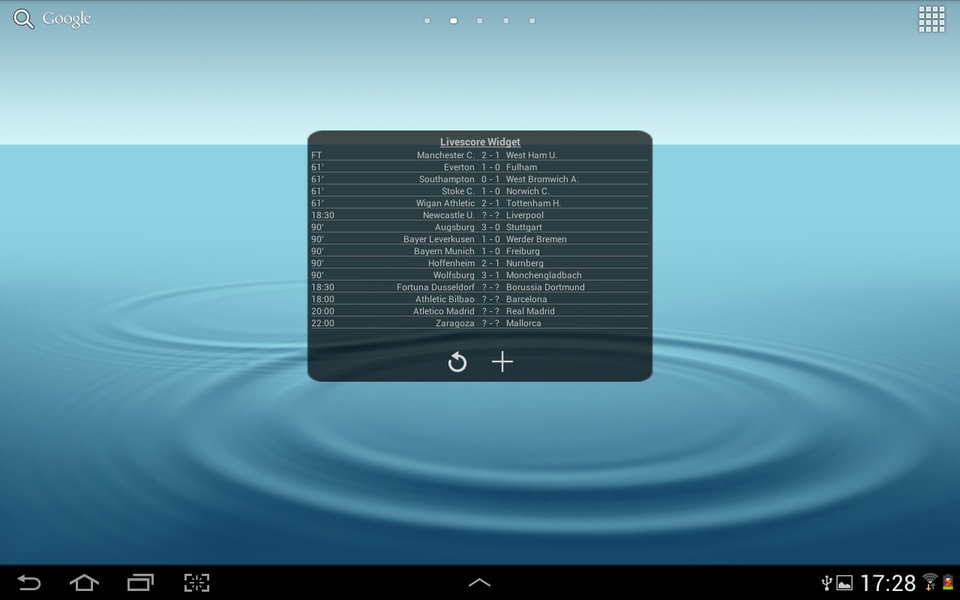 Livescore Widget - Preview 12