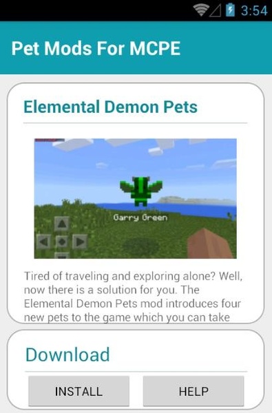 Pet Mods For MCPE - Preview 4