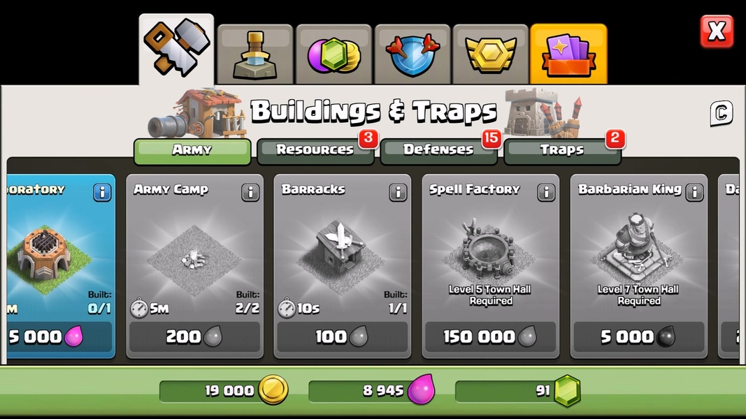 Clash of Clans Mod Apk 15.547.11 [Unlimited Gems] Download