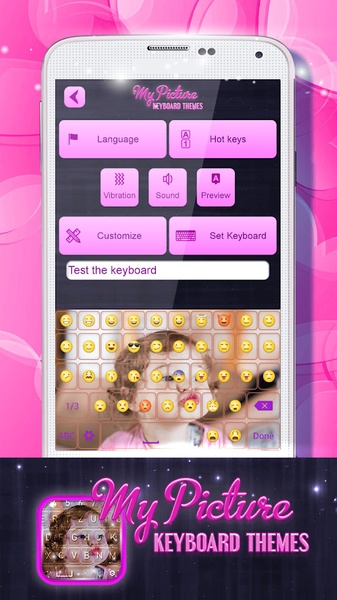 My Picture Keyboard Themes - Preview 1