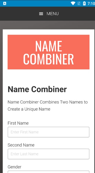 Name Combiner - Preview 1