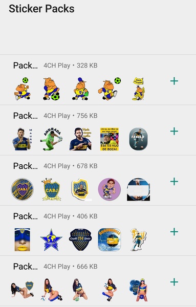 Boca Juniors Stickers - WAStickerApps - Preview 4