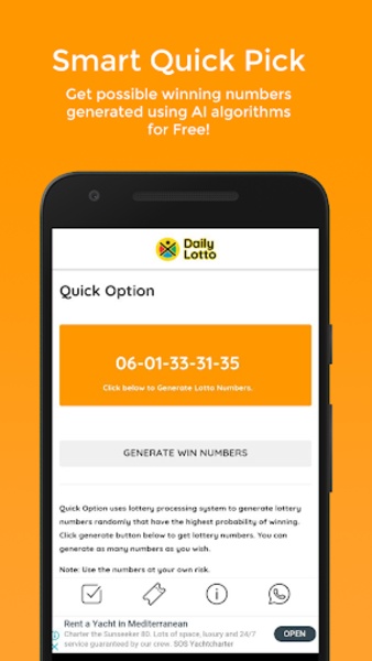 Daily lotto on sale smart pick