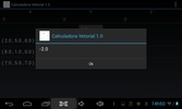 Calculadora Vetorial 1.0 screenshot 1
