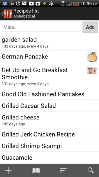 Food Planner - Preview 3
