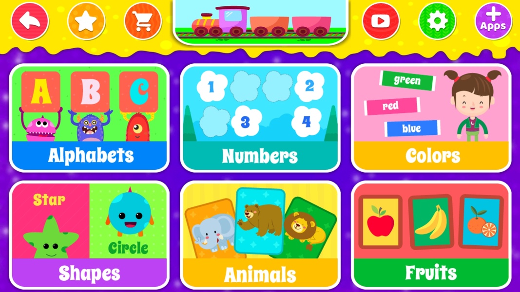Nursery School Learning Games::Appstore for Android