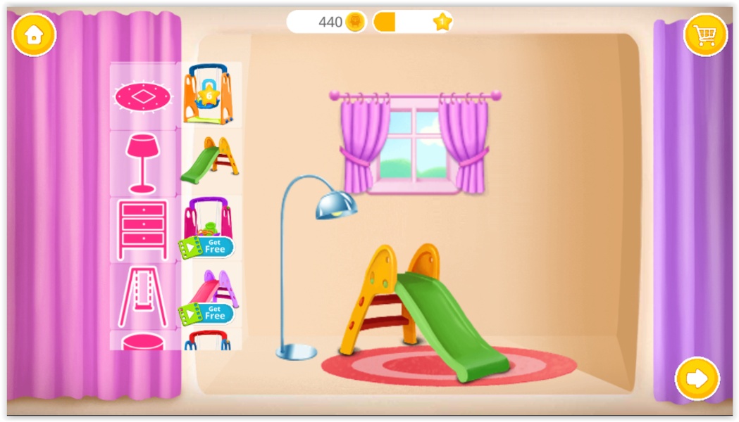 Sweet Baby Girl Doll House - Preview 4