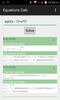 Calcolatore di equazioni screenshot 1