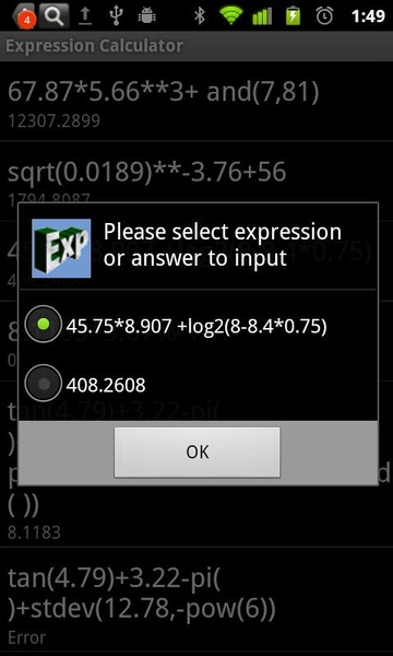 Exp Scientific Calculator - Preview 4