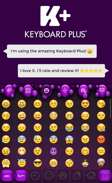 Keyboard Purple HD - Preview 4
