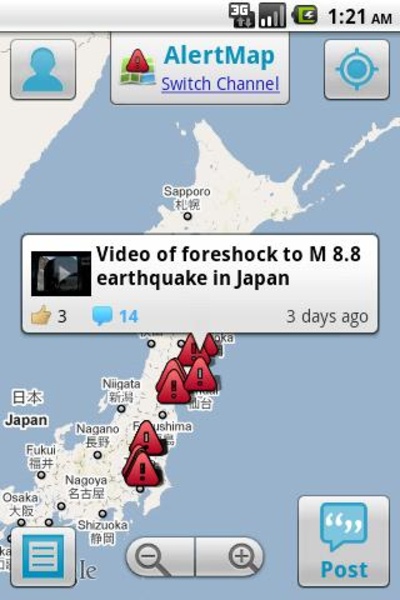 AlertMap - Preview 2