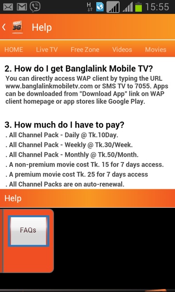 Banglalink MobileTV - Preview 4