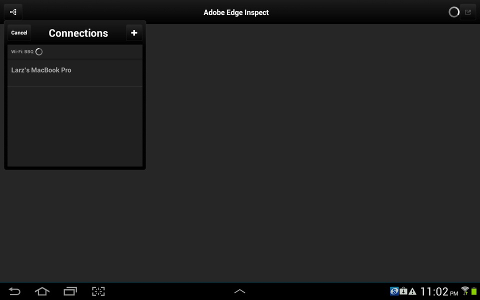 Adobe Edge Inspect CC - Preview 4