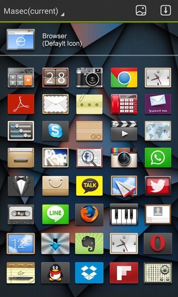 Coolight GO Launcher Theme - Preview 2