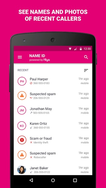 T-Mobile Name ID - Preview 3
