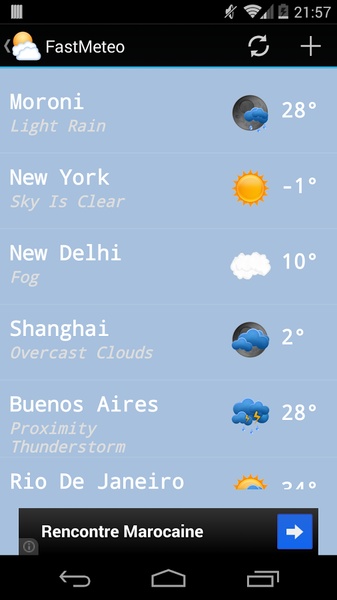 FastMeteo - Preview 6