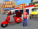 Fast Food Delivery Bike Game screenshot 5