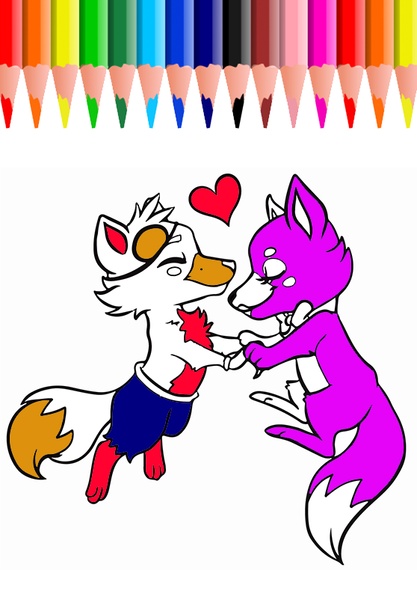 Mangle Coloring - Preview 1