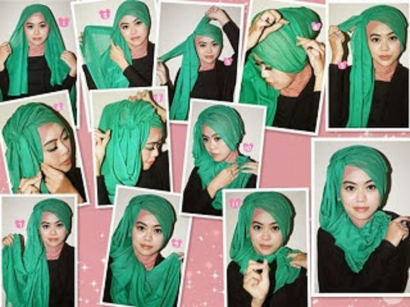 Tutorial Hijab Segiempat - Preview 3